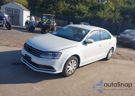 2016 Volkswagen Jetta 1.4T S из США, поврежденный, VIN 3VW267AJ6GM376777